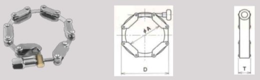 KF/NW small chain clamp