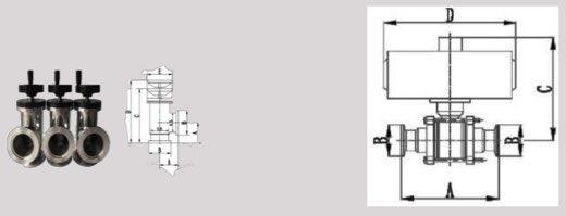 ISO Manual angle valve