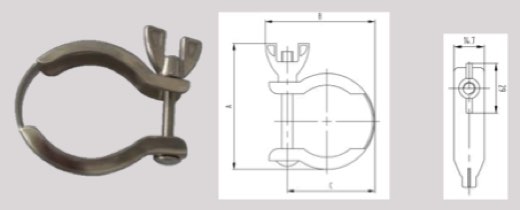 KF/NW spring clamp