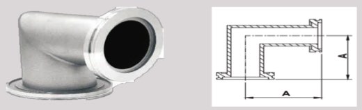 ISO-K Mitered elbow