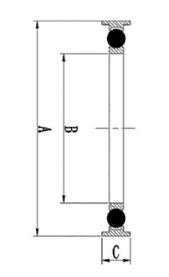 Trapped O-ring Viton – תמונה 2